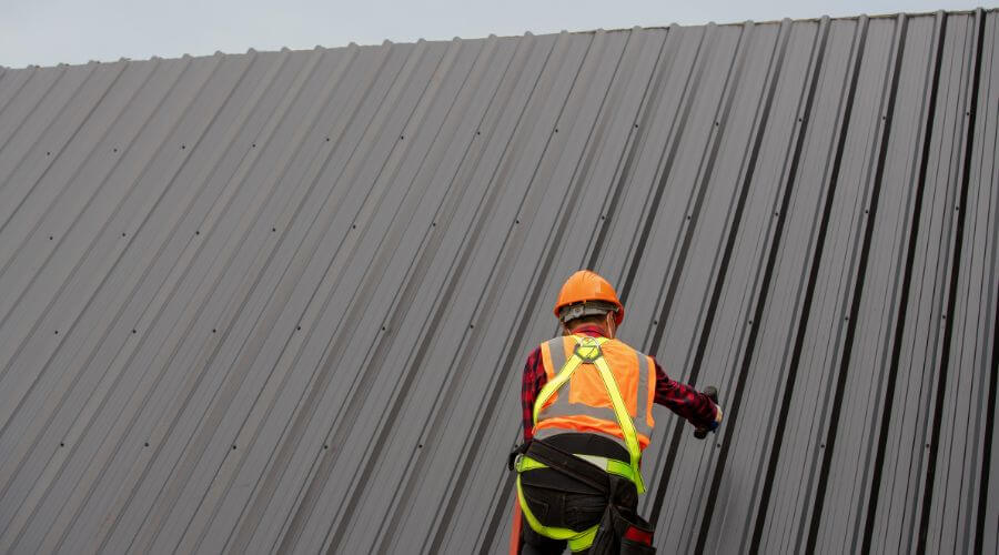 Professional metal roof installation in Arkansas